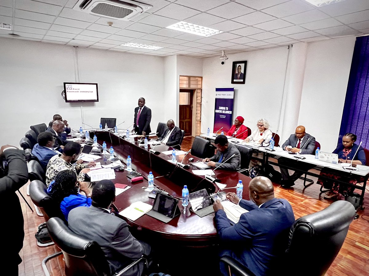 GlobalTBCaucus's tweet photo. Today,we are in the Parliament of Zambia with our partners @StopTB @FINDdx @WACIHealth @GlobalFund @Afidep with health committee chairpersons from 9 SADC countries to discuss strengthening National commitments to meet #SDG targets for TB &amp; global health agendas in Africa.
#endtb https://t.co/2uboGOerky