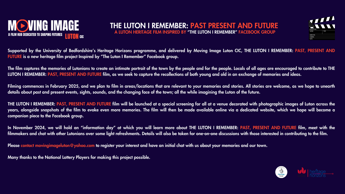 Moving Image Luton tweet media
