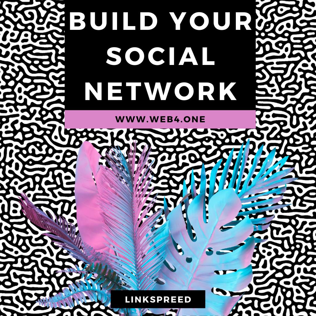 linkspreed's tweet photo. π Want to build your own social network? With Web4, you can get started today β easy, fast, and soon completely on your own! π οΈπ Be part of the next generation of social networks and create your community, just the way you envision! #Web4 #YourNetwork #CommunityPower #Future https://t.co/xrjuqiMyTT