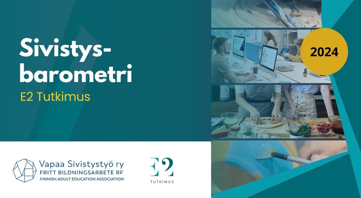 SVastuu's tweet photo. Tervetuloa Sivistysbarometri 2024 -julkkareihin 7.11. klo 10-12! Paikka: Pikku Parlamentin Kansalaisinfo. Luvassa kiinnostavaa keskustelua sivistyksen ja sivistystyön tilasta. Ilmoittaudu 5.11. mennessä. Ks. https://t.co/v3bakOy7Xb @Sivistystyo #Sivistys https://t.co/F6Lj8nkSOS