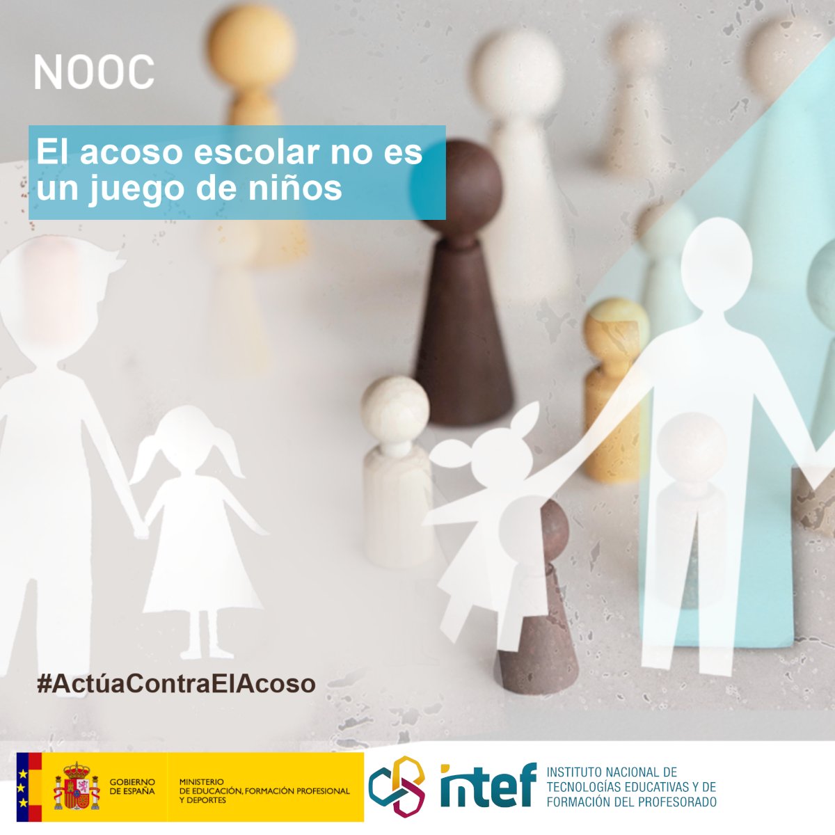 educaINTEF's tweet photo. 🎃 En Halloween, los monstruos dan miedo, pero ante el acoso escolar, lo que asusta es no saber cómo actuar

💻 Si quieres reflexionar sobre este problema, apúntate al NOOC El acoso escolar no es un juego de niños (5ª ED)

🔗 ¡Inscríbete ya! https://t.co/zhYYRUTDRT  #educaINTEF https://t.co/hQSchq8qzW
