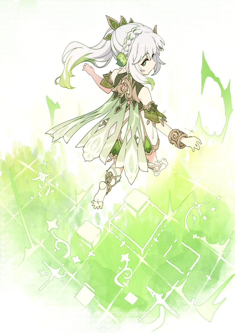 ナヒーダ(原神) 「ナヒーダ#原神 #genshinImpact   #SabzeruzFestiv」|しなしなのイラスト
