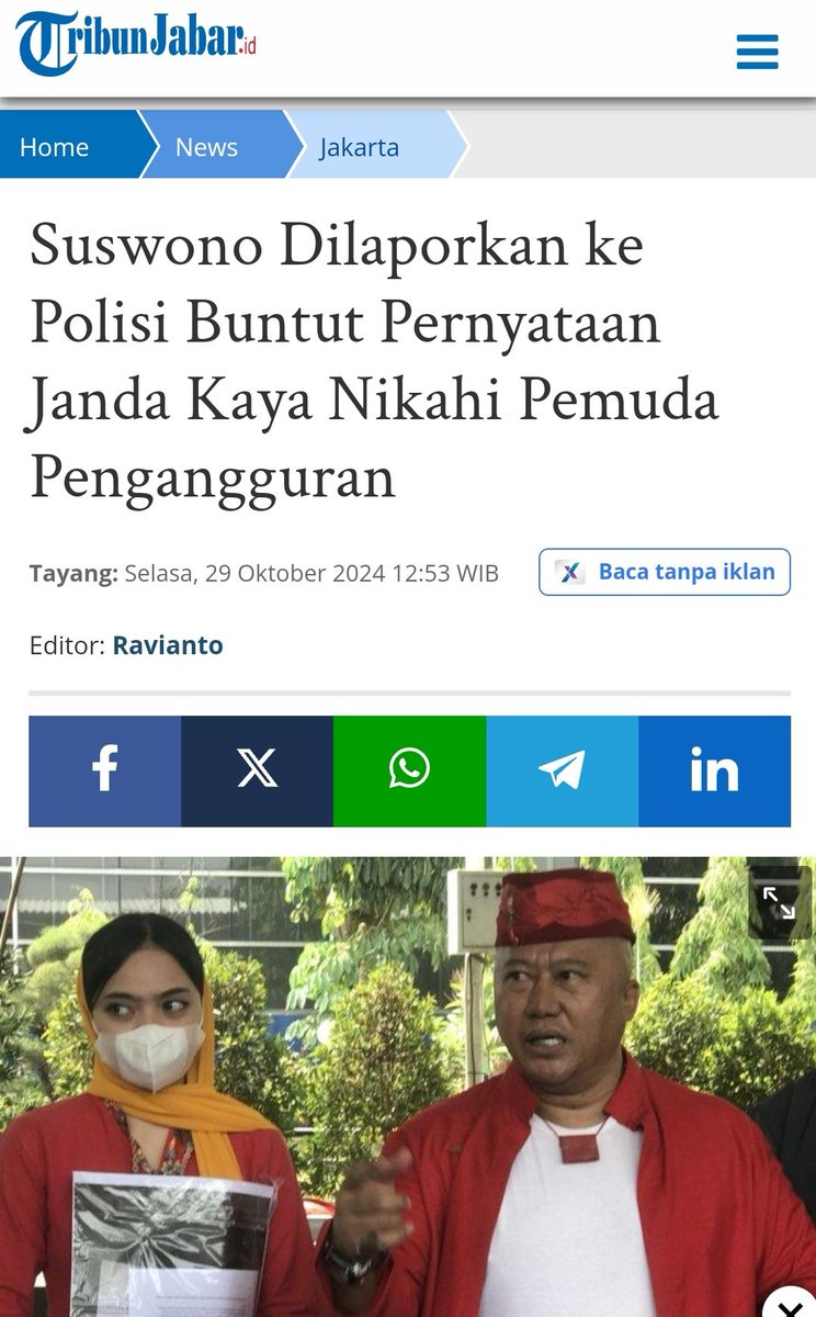 MissKiky4's tweet photo. Ini yg dibilang mulutmu harimaumu

#SuswonoPenistaNabi

https://t.co/9AlSQr5nxb https://t.co/7kSzJ47Ono