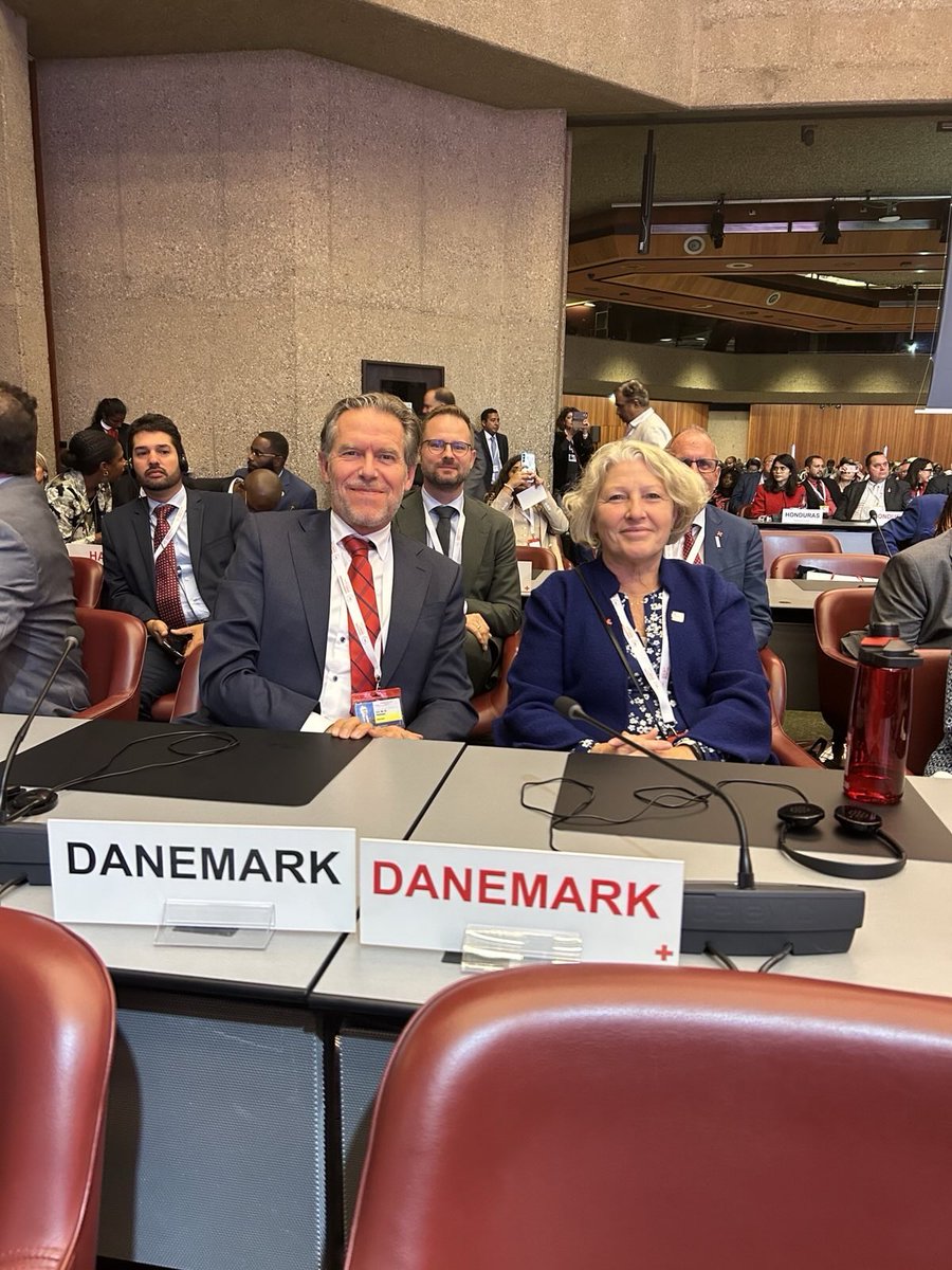 #RCRC24 takes place in challenging times for the global community.  

🇩🇰DK calls for collective efforts to prevent and mitigate the human cost of war and disasters!  

#PowerOfHumanity
