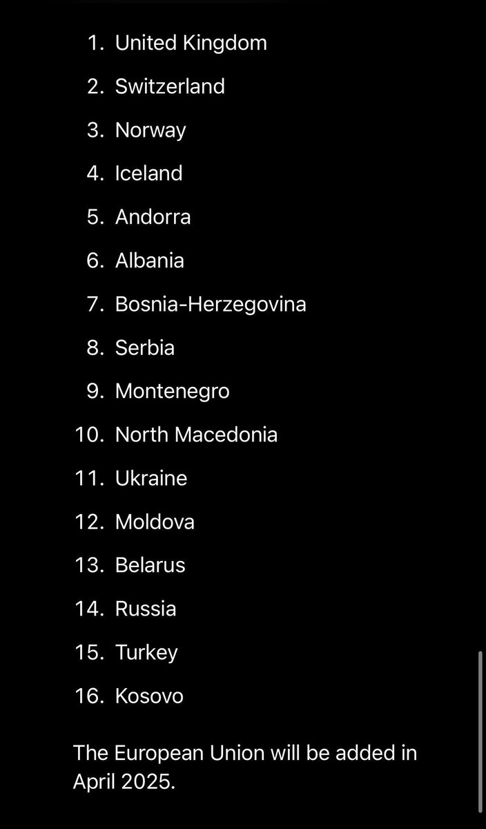 The following European countries are eligible for the Apple Intelligence as of today
