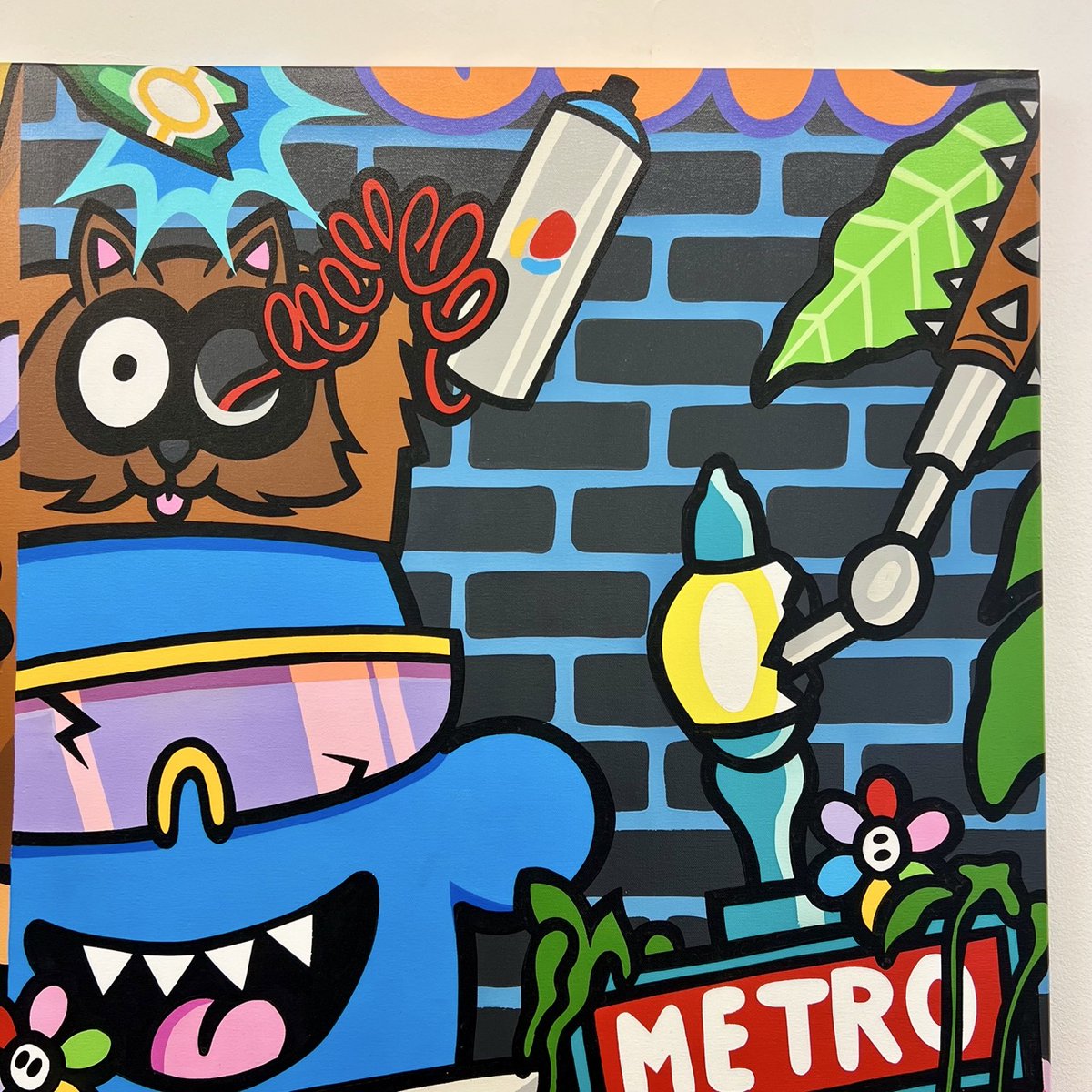 gcagallery's tweet photo. 🎨 Dernières semaines pour voir IMAGINATION de Barnabé à la GCA Gallery ! Passez nous voir avant le 16 nov ou explorez notre site en ligne 👉 https://t.co/YzzwMxtYk1  
#StreetArt #PopArt #Nice https://t.co/cbfHeGLRC6