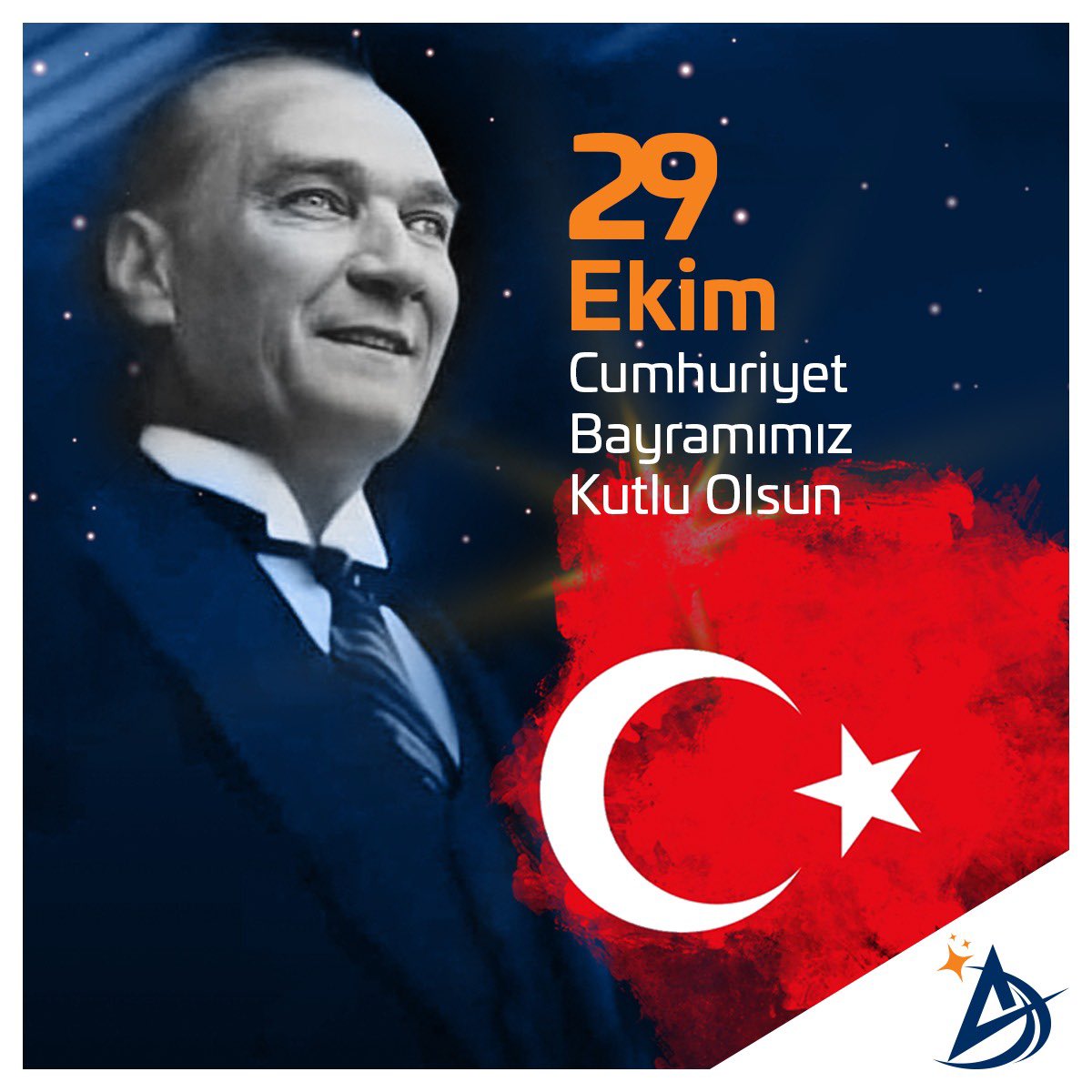 Zorluklardan, yıldızlara… 💫
Tıpkı Cumhuriyet gibi! 🇹🇷

Cumhuriyet Bayramımız kutlu olsun!

#AATG #adastra #adastraperaspera✨ #cumhuriyet #cumhuriyetbayramı #atatürk