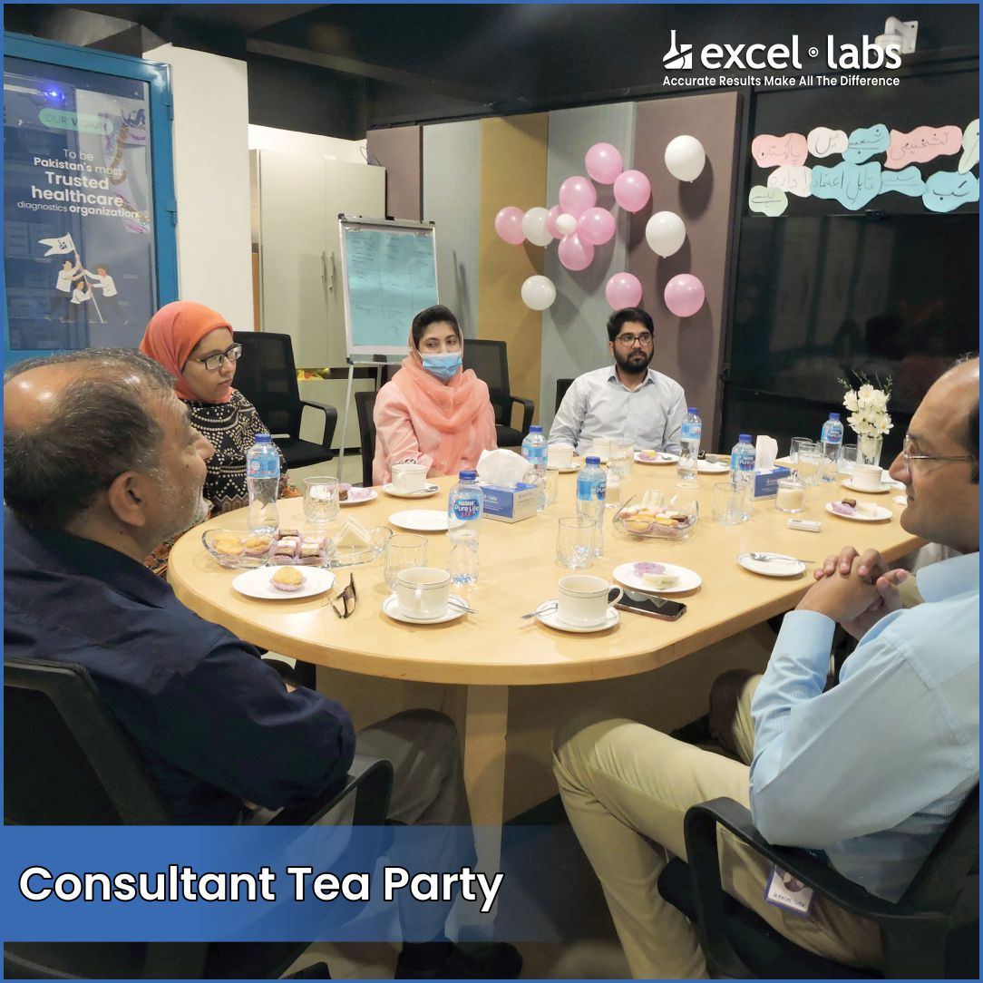 ExcelLabspk's tweet photo. Tea, Talk, and Togetherness! ☕✨ Excel Labs hosted a memorable Consultant Tea Party, uniting our amazing consultants to celebrate, connect, and share insights. Grateful for their dedication to quality healthcare every day
#ConsultantTeaParty #ExcelLabs #Together #CommunityOfCare https://t.co/EA0CLqHcQN