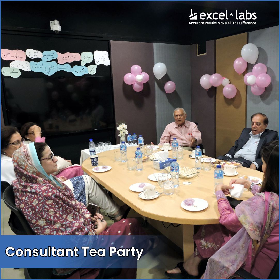 ExcelLabspk's tweet photo. Tea, Talk, and Togetherness! ☕✨ Excel Labs hosted a memorable Consultant Tea Party, uniting our amazing consultants to celebrate, connect, and share insights. Grateful for their dedication to quality healthcare every day
#ConsultantTeaParty #ExcelLabs #Together #CommunityOfCare https://t.co/EA0CLqHcQN