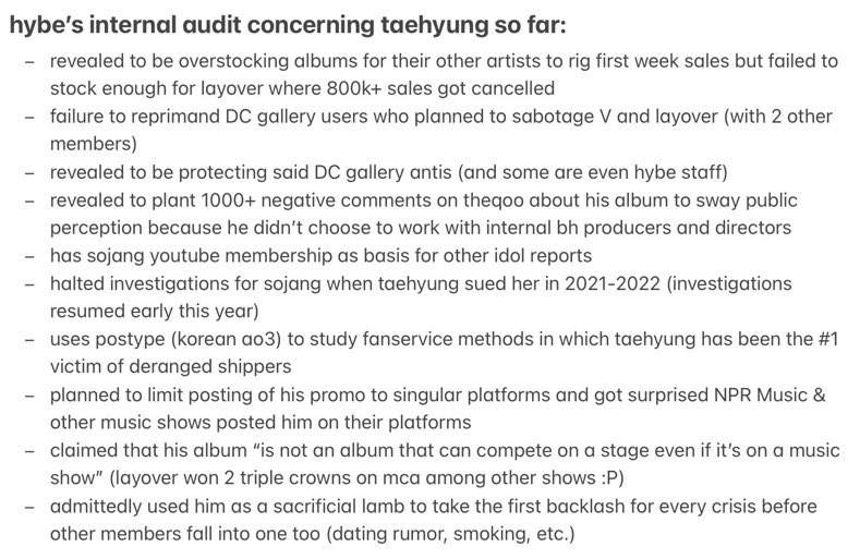 I’m proud of kths for calling out and dragging this disgusting creature for years, thanks to Tae.

they said "those who follow the rules end up winning" and all Tae got from them was disrespect and sabotage. he’s being used as a shield, no protection, no support. do the math.