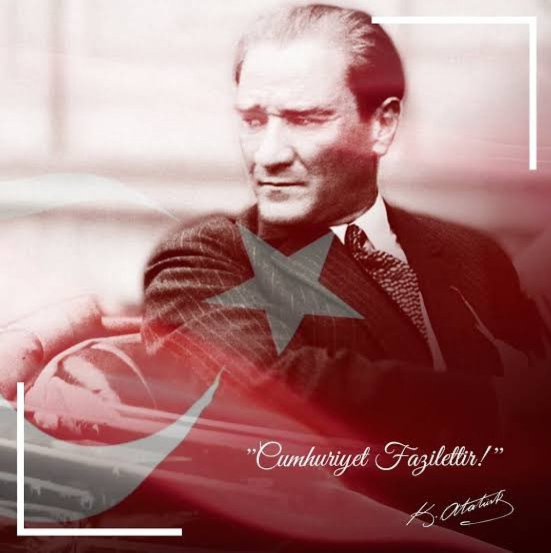 skoseer's tweet photo. Yaşasın Cumhuriyet ! #OnunEseri https://t.co/aLDMu2sw2O