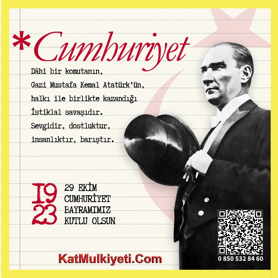 Cumhuriyetimizin 101. yılını 
Azimle, 
Kararlılıkla, 
Gururla
Kutluyoruz...

Yaşasın Cumhuriyet
Yaşasın Türkiye Cumhuriyeti

#cumhuriyet #29ekim 

#tesisyönetimi #tesisyönetimhizmetleri #tesisyöneticisi #tesisyöneticisimeslekiyeterliliği #ptyd