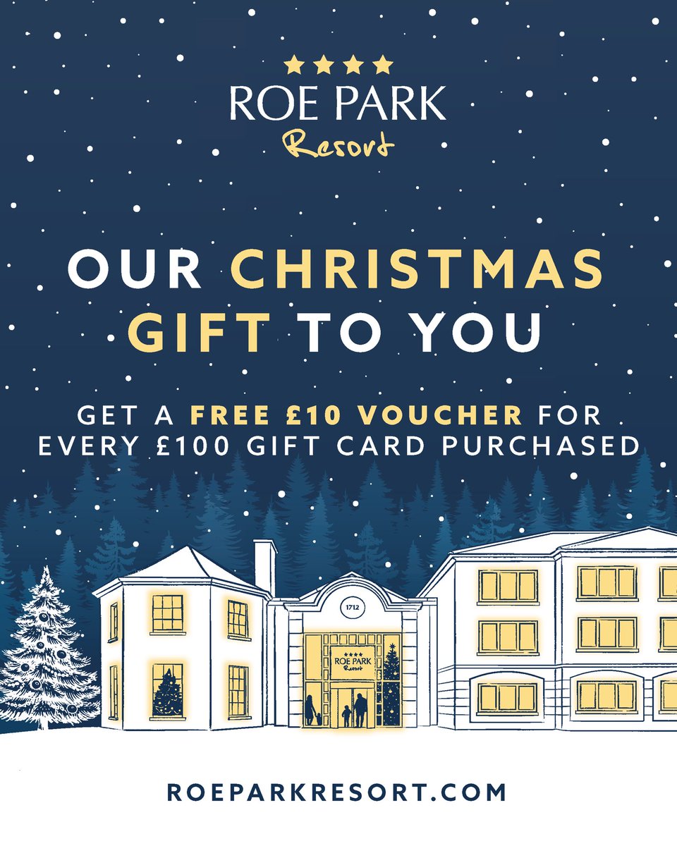 Christmas Comes Early! 🎁🎄

We know it’s only October, but we just couldn’t wait to spread some festive cheer!

✨ For every £100 gift card you purchase, we’ll give you a FREE £10 voucher ✨

Offer valid until 30th November. 

✨ Buy now: bit.ly/3ND1YVd