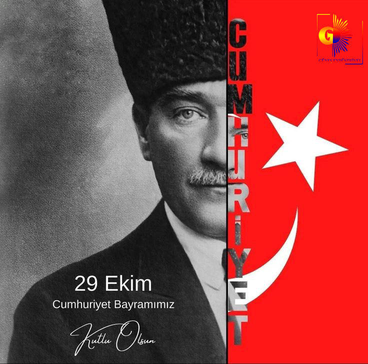 Ey Türk gençliği! Birinci vazifen; Türk istiklalini, Türk cumhuriyetini, ilelebet muhafaza ve müdafaa etmektir.

#29EkimCumhiyetBayramı