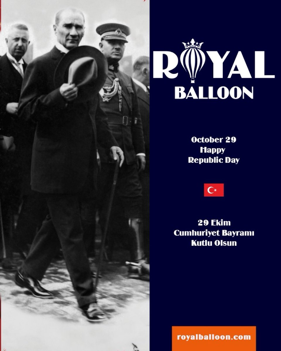 On this momentous day, we joyfully celebrate the 101st Anniversary of the Foundation of the Republic of Türkiye.🙏🇹🇷❤️ #29Ekim