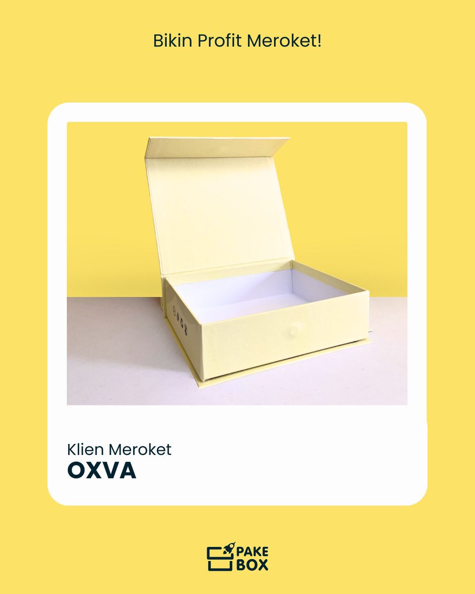 pakeboxmeroket's tweet image. Di Pakebox, kami paham betul bahwa packaging itu penting banget buat bikin brand-mu makin dikenal. Yuk, buat packaging custom-mu yang gak kalah keren dan pastinya🚀

Klik link di bio

#PakeBox #PackagingCustom #HardboxIndonesia #PackagingUMKM #CreativePackaging #PackagingDesign