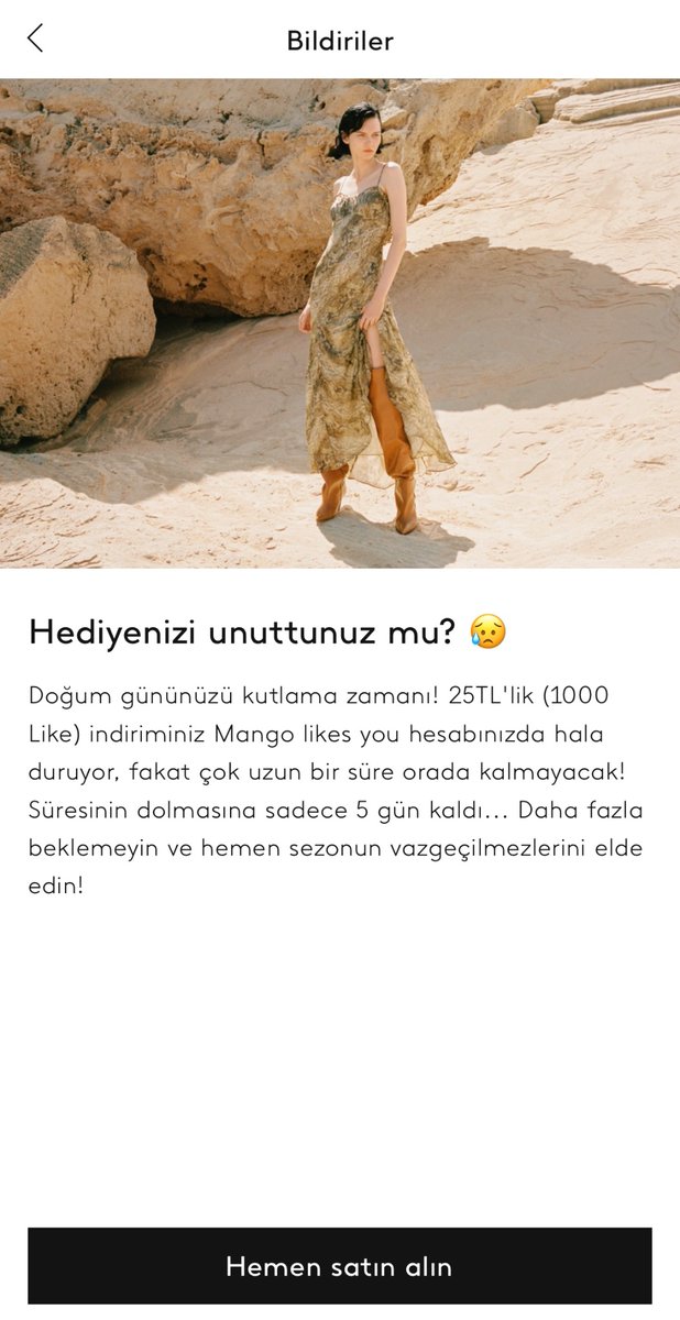 je__sem's tweet photo. Sevgili @Mango Hediyeniz için teşekkür ederim. Meblağ o kadar kıymetli ki, acaba hangi üründe kullansam hakkını vermiş olurum, onu düşünüyorum hala. Hep beraber nice sağlıklı yaşlara. 🎉 https://t.co/ofPM93WP17