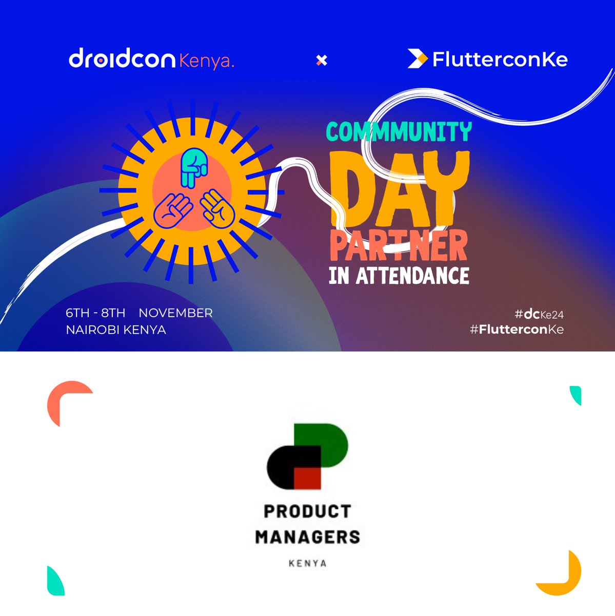 🎉 A HUGE THANK YOU to our community partners! 🎉
We’re teaming up with some of the most dynamic and innovative tech communities at #dcke24 and #FlutterconKE this year! These partnerships are at the heart of what makes our event special. 💙
Here’s a sneak peek at a few of the