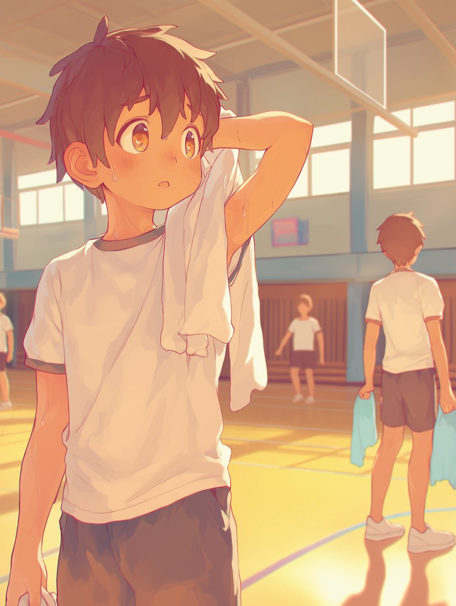 🥵😥 gym class
#AIart #ショタ #AIイラスト #AIショタ部 #nijijourneyv6