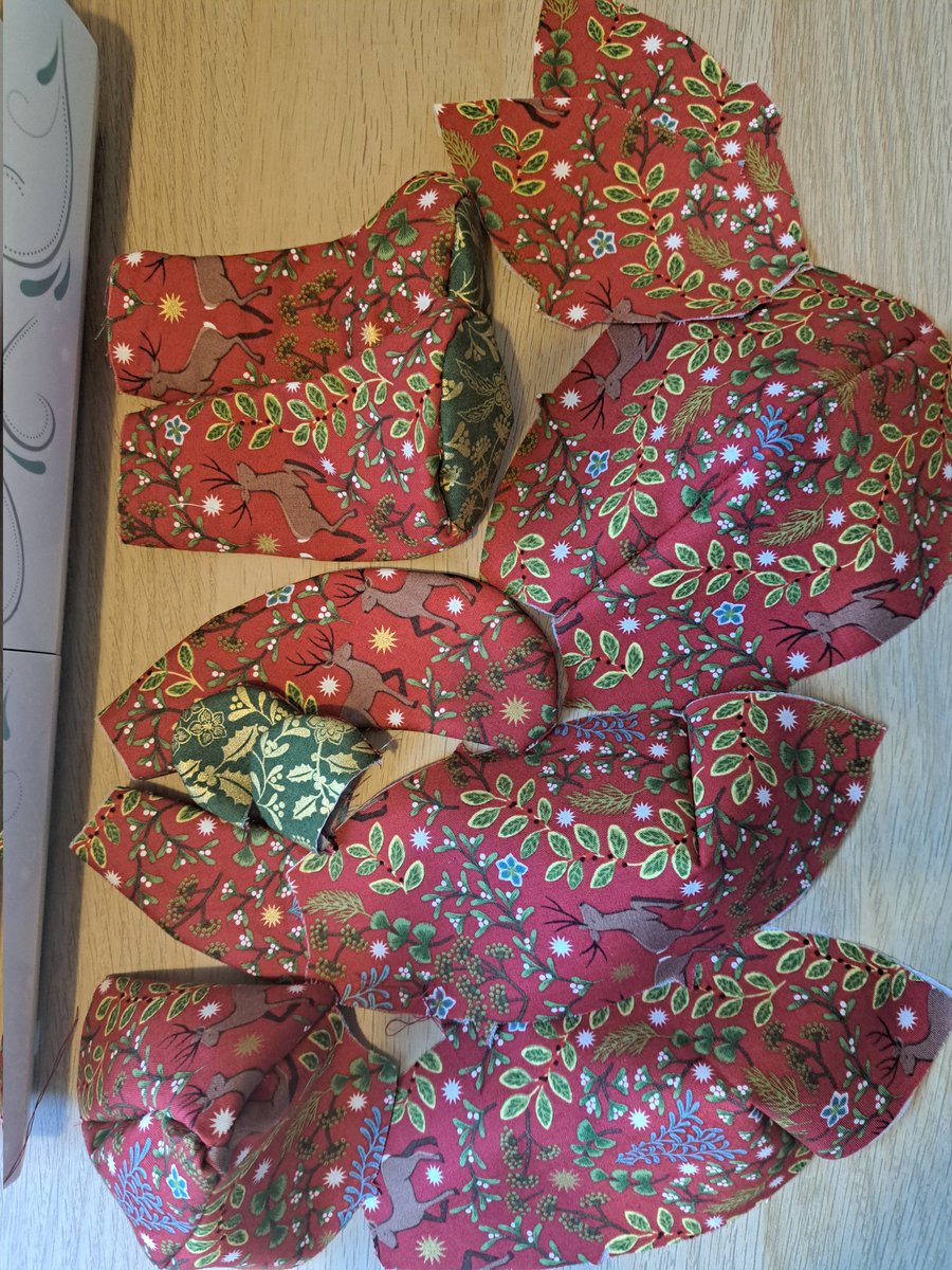 HutHandbags's tweet photo. The process is underway I think this little bear is going to look very festive, can't believe we're nearly in November. 
#MHHSBD #elevenseshour #CraftBizParty #SmallBusiness #bigcartel https://t.co/9LzuvJjScI