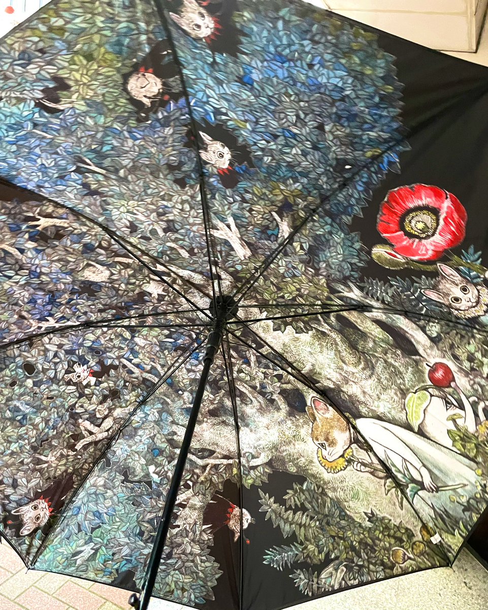 ヒグチユウコ 傘 晴雨兼用 折りたたみ傘 台湾 奇幻動物森林