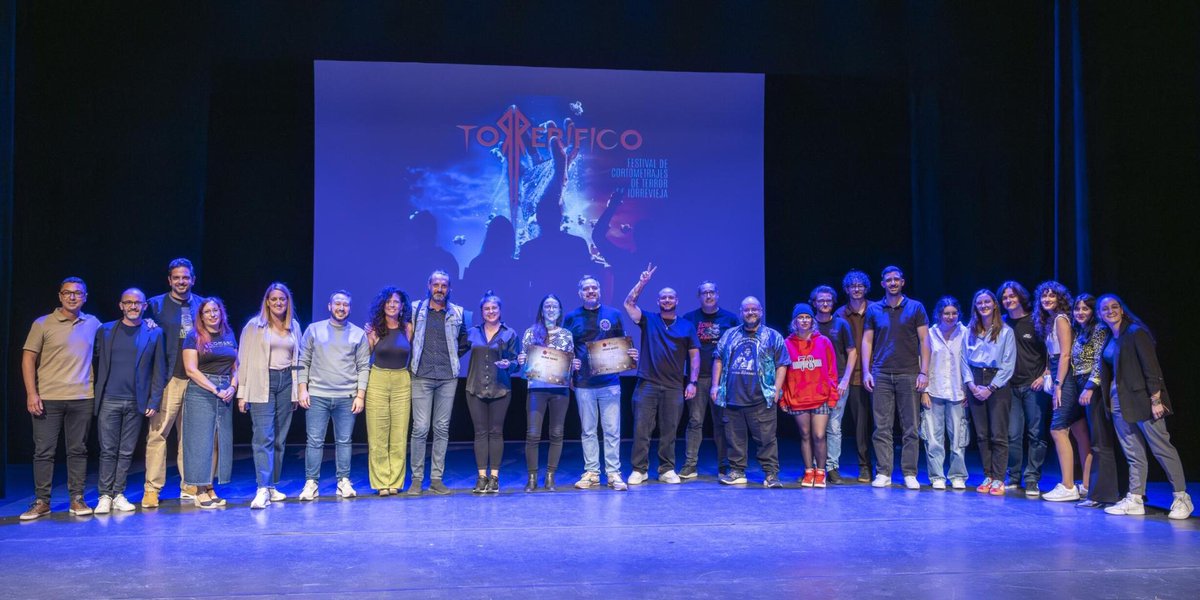 Los cortometrajes “El Showman” y “Transición” se alzan con los Premios Torrerífico 2024 s.ua.es/es/H0Uu
<a href="/TorreviejaUA/">TorreviejaUA</a> <a href="/aytorrevieja/">Ayto. Torrevieja</a>