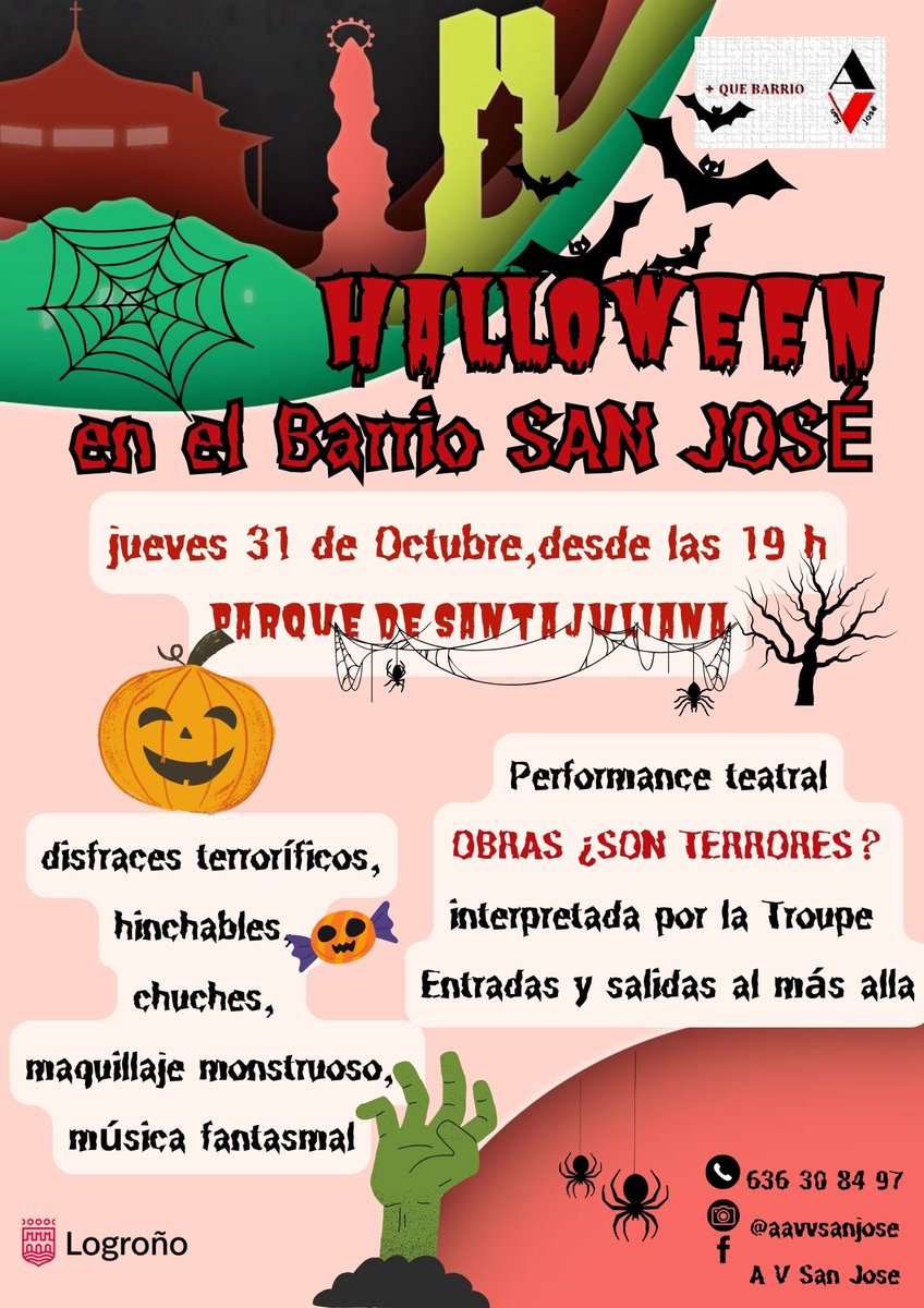Desde hace unos años las familias del barrio salen a celebrar y pasarlo bien... La AV ha tomado nota ¡Chocolatada incluida!