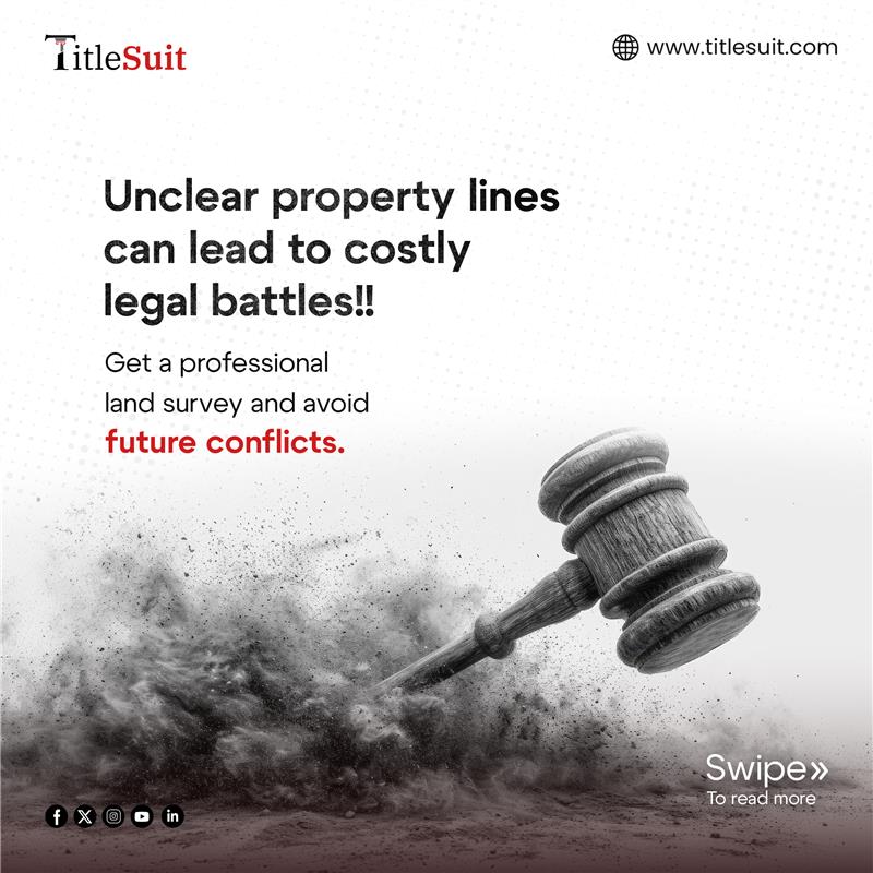 TitleSuit's tweet photo. Is your neighbour encroaching on your land?
Know your rights when it comes to property boundary disputes
DownloadNow: https://t.co/dkQprO9XBq
VisitUs: https://t.co/6OR7210GS4
#TitleSuit #titlesuitapp #cibilofproperties #propertycaselisting #धनतेरस #Dhanteras #boycottdainikbhaskar https://t.co/wxMR9e3Fz0