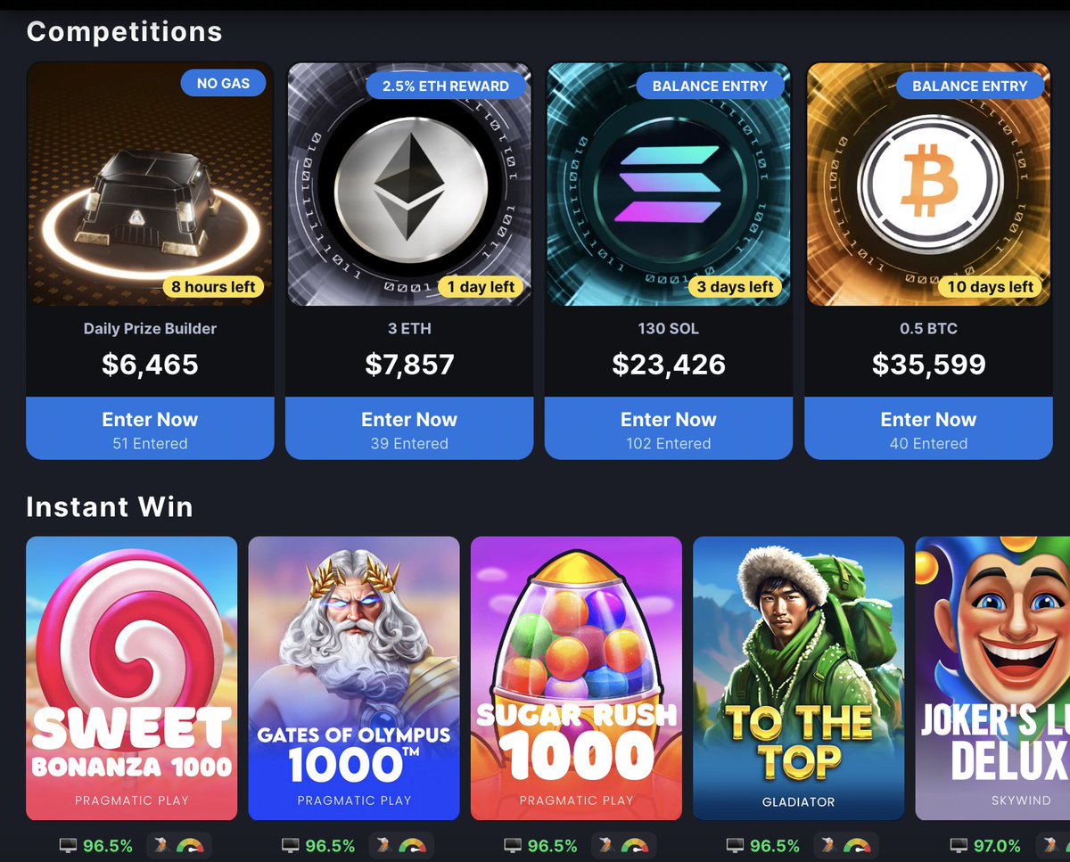 Join MetaWin and play with your crypto
--> metawin.com/dirty/

✅ Crazy competitions every week.
✅ Instant win every second. 

🚨 GIVEAWAY: $25 // follow &amp; repost 

<a href="/Meta_Winners/">METAWIN</a> #CryptoCasino #Web3Gaming #Giveaway #ETH #BTC