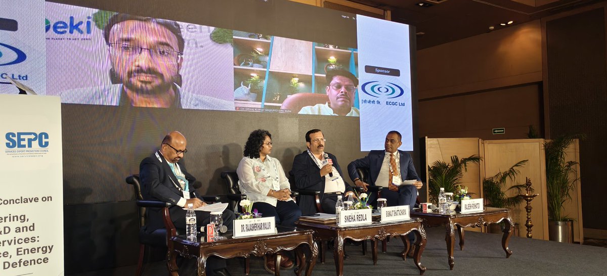Sepc_India's tweet photo. Happening Now: 1st Panel Session Focused on opportunities for Indian consulting & engineering services in #Australia, #Japan & #NewZealand!
#SEPC #GlobalConclave #IndiaServes
Watch live: https://t.co/3YdfbJ7xEk
Stat tuned! https://t.co/NCLyyUU40R