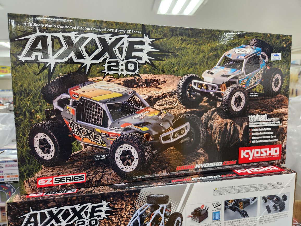 RC】 #京商 1/10 2WDバギー AXXE(アックス)2.0 カラーTYPE 1/2
