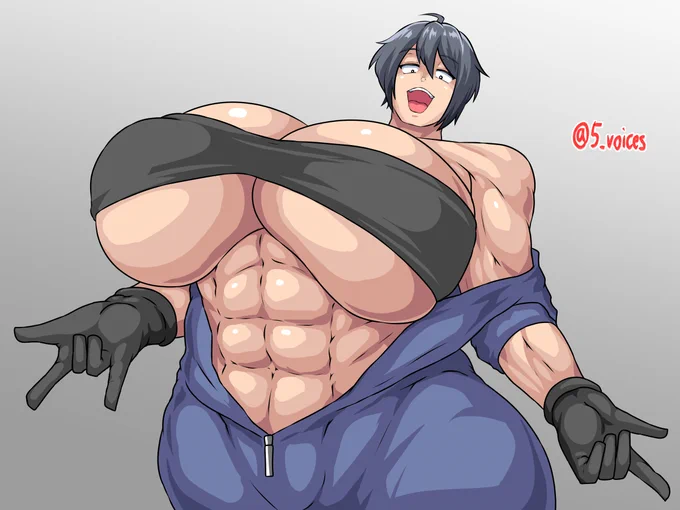 乳とケツとタッパがでかい三白眼がバズってるらしい。 