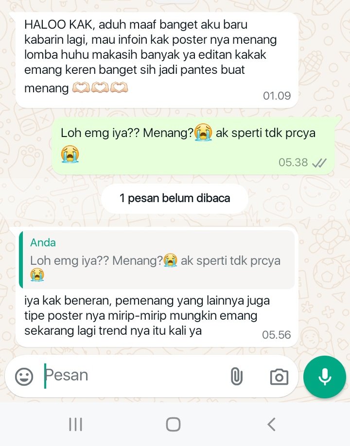 amoOuùra 900+ testi | JOKI MTK, JASA TULIS, POSTER tweet media