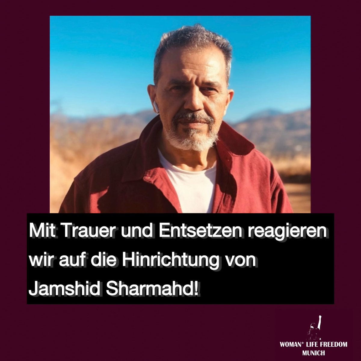 FreedomMunich's tweet photo. #JamshidSharmahd https://t.co/P8n9ZRtnlD