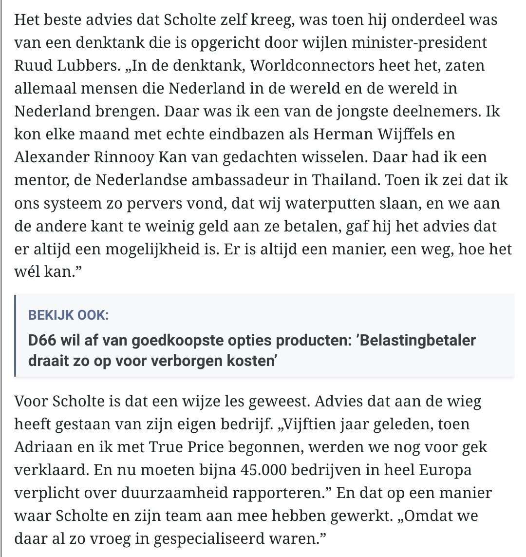 "Er is altijd wel een paadje ergens, je vindt het zolang je maar blijft bewegen." Dit advies kreeg ik van oud-diplomaat Joan Boer, ruim vijftien jaar geleden.