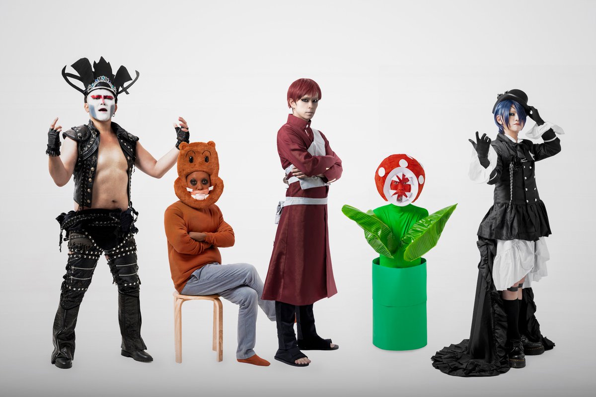 Happy🎃Halloween／ 松川ケイスケ▷#我愛羅 塩﨑啓示▷#カバお 重田