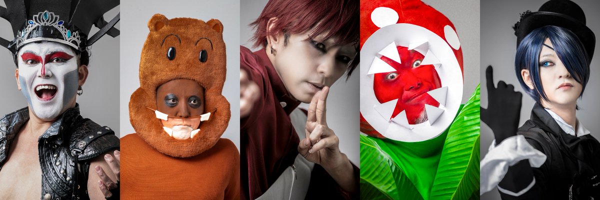 Happy🎃Halloween／ 松川ケイスケ▷#我愛羅 塩﨑啓示▷#カバお 重田