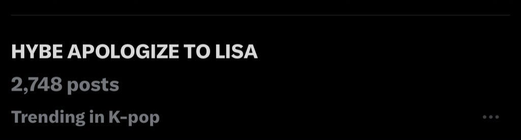 idatelalisa's tweet photo. REPLY WITH ME 
HYBE APOLOGIZE TO LISA https://t.co/9BU2C8kA8O