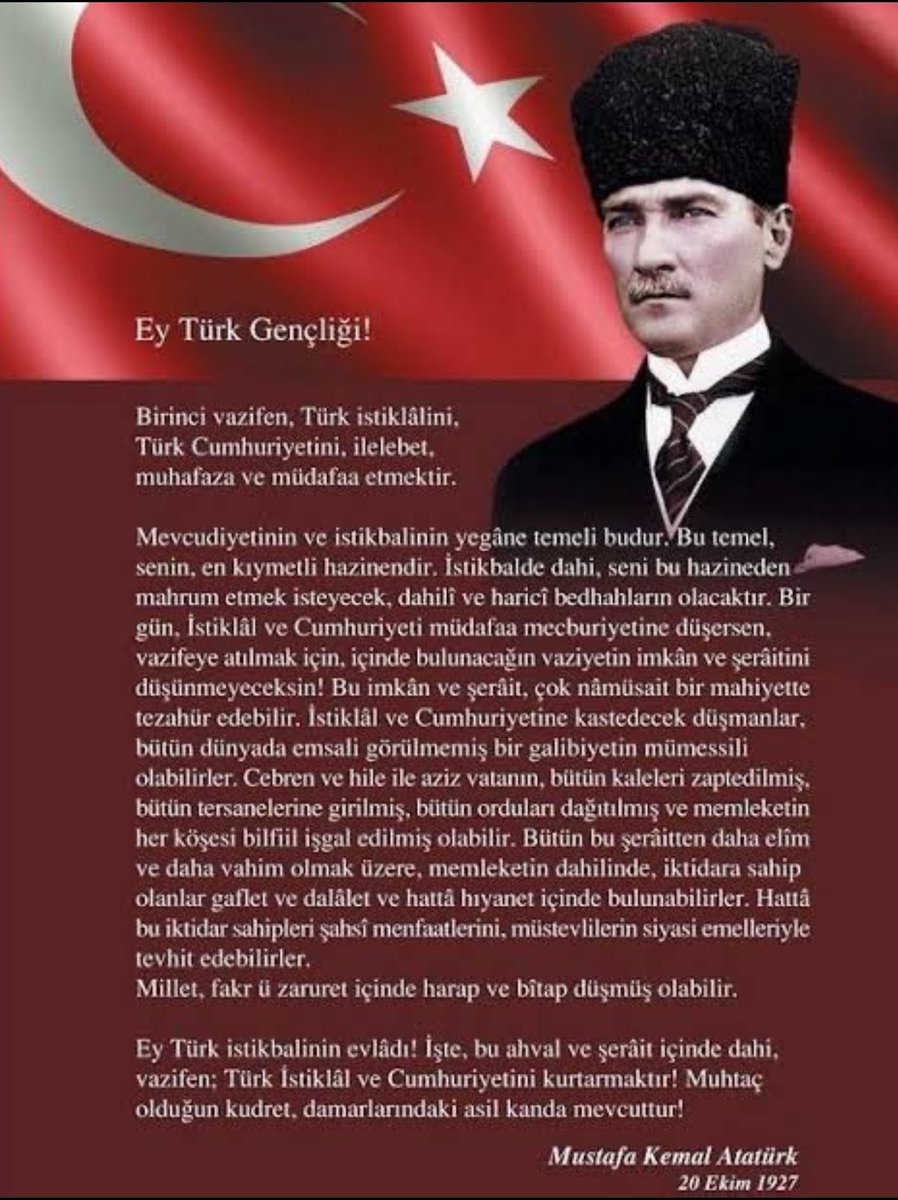 SeLciii's tweet photo. Cumhuriyetimizin 101. yılı kutlu olsun .! 

#29EkimCumhuriyetBayramımız kutlu olsun .! 🇹🇷💙

Daha nice yıllarda  yolunda yürüyeceklerin yolları açık olsun .! 

Ne Mutlu Türküm diyene .! 

#Cumhuriyetimizin101Yılı 
#Atatürkİzinde101Yıl ♾️ https://t.co/5lLx9JLBRw