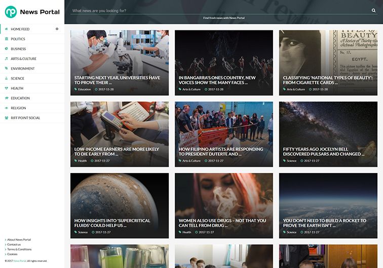 riffpoint's tweet image. 🚀 A platform for investors seeking unbiased news and insights! 
Mission: expose corruption & share unfiltered stories free from influence. 
We utilized a full-cycle development approach, building it on #Drupal9 with custom modules for peak performance: buff.ly/2x6ZZBt