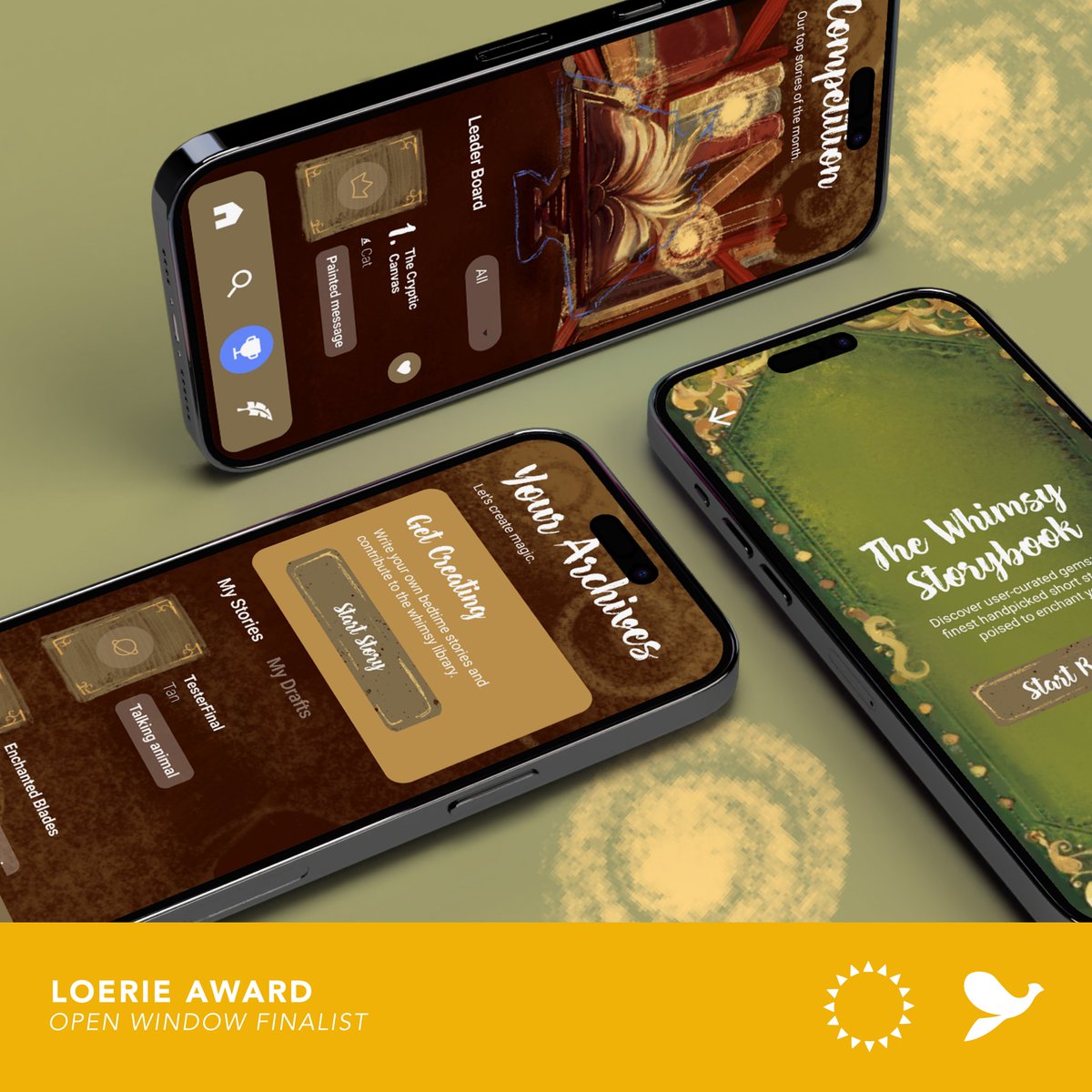 open_window_'s tweet image. Congratulations to Loerie Finalist - Alexa Pettit
Project Title: Whimsy Mobile Application
Category: Student – Digital Crafts
instagram.com/byalexapettitt/

#Finalists #CreativityUnleashed
 #Loeries2024