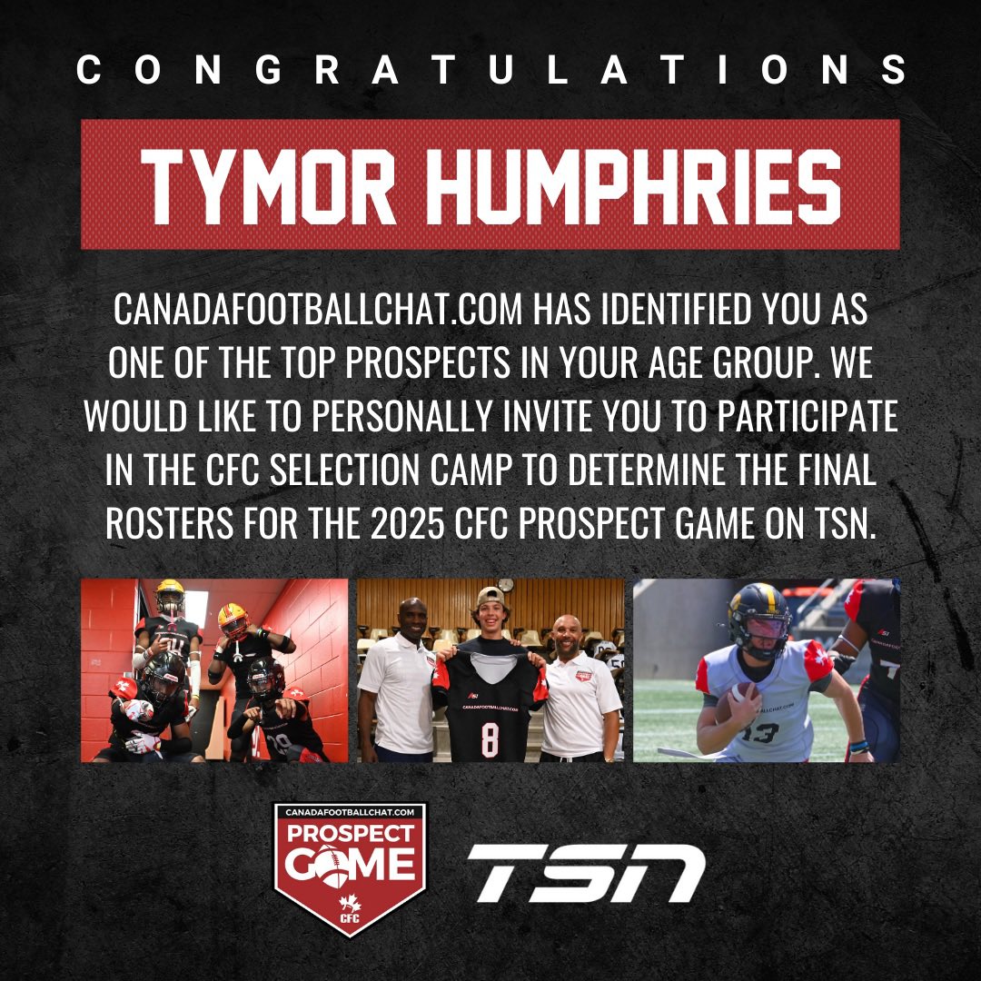 tymor_h76's tweet photo. Pleased to announce that i will be attending the cfc prospect camp 🙏 @CFCProspectGame https://t.co/P8hhAviajy
