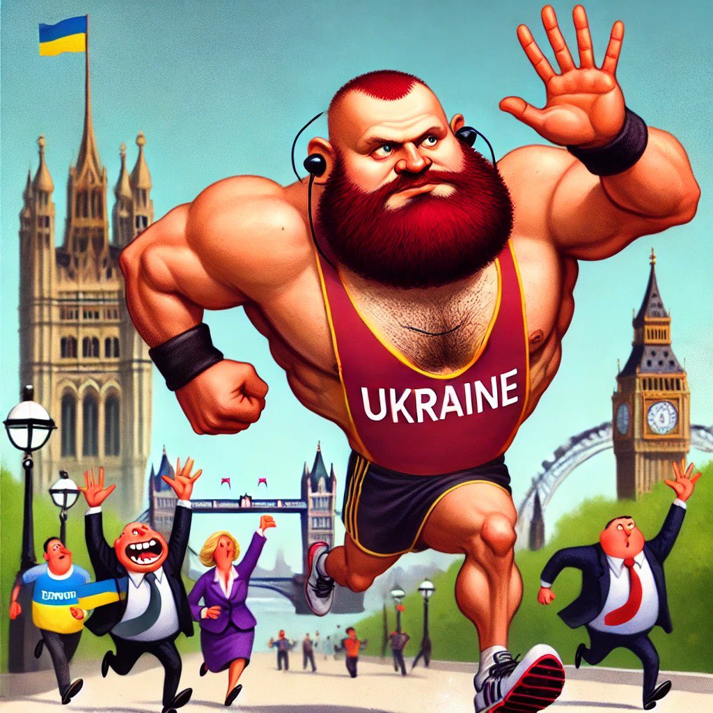 “Коли депутат не просто втік, а ще й з VIP-пакетом від своїх – це вже рівень. Лондон приймає нового «втікача з благословенням». Чекаємо спецвипуску: «Найгарячіші депутати на експорт!» #Дмитрук #забули #run #London