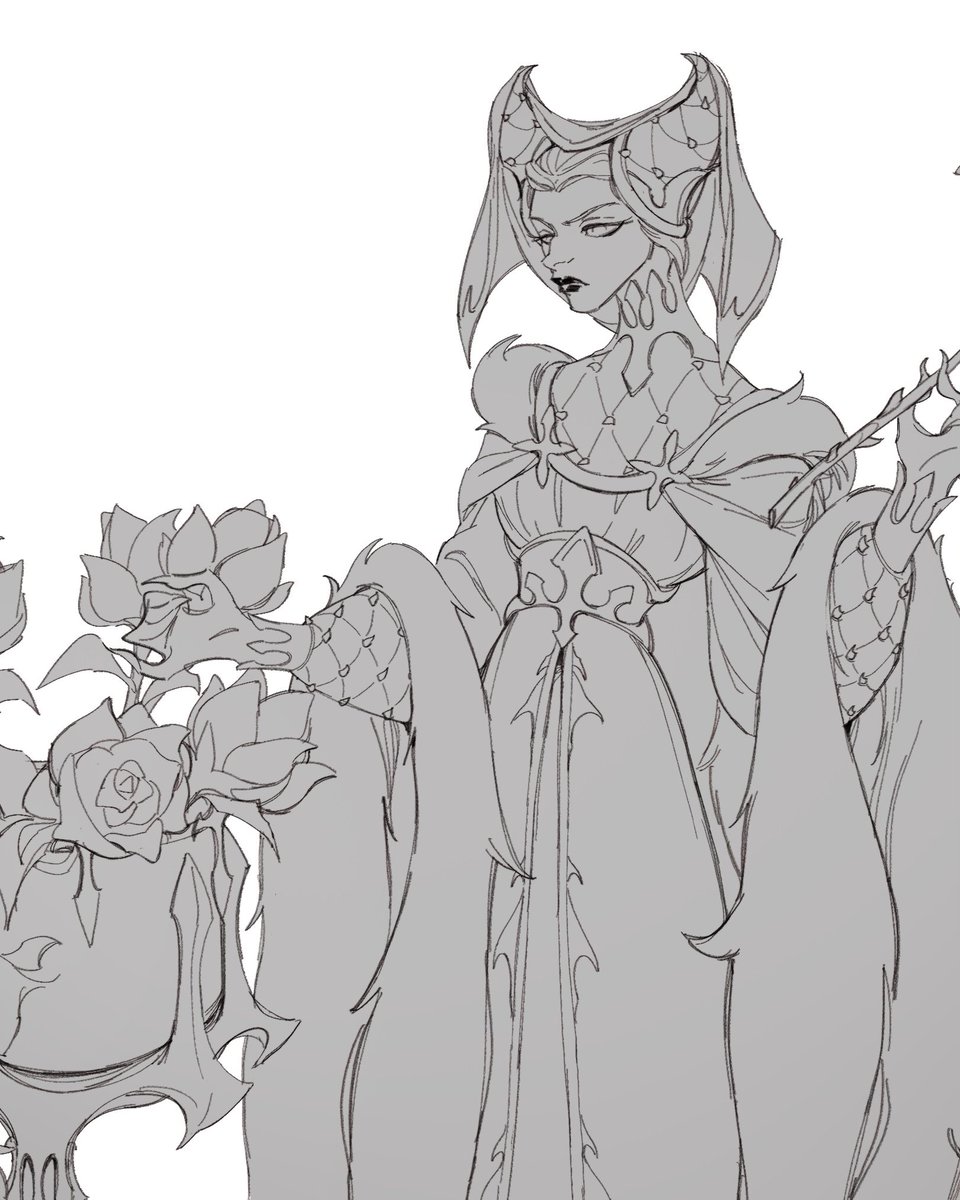 I completely forgot I did this?? it’s from the beginning of the year, I started it and forgot to finish it 🥹 I feel bad for abandoning the flower girlies