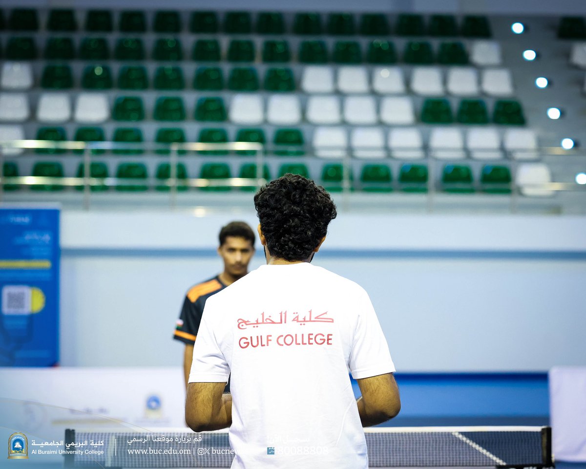 📸 | 
يجري الآن بطولة مؤسسات التعليم العالي
لكرة الطاولة للعام الأكاديمي 2024/2025 🏓

#كلية_البريمي_الجامعية