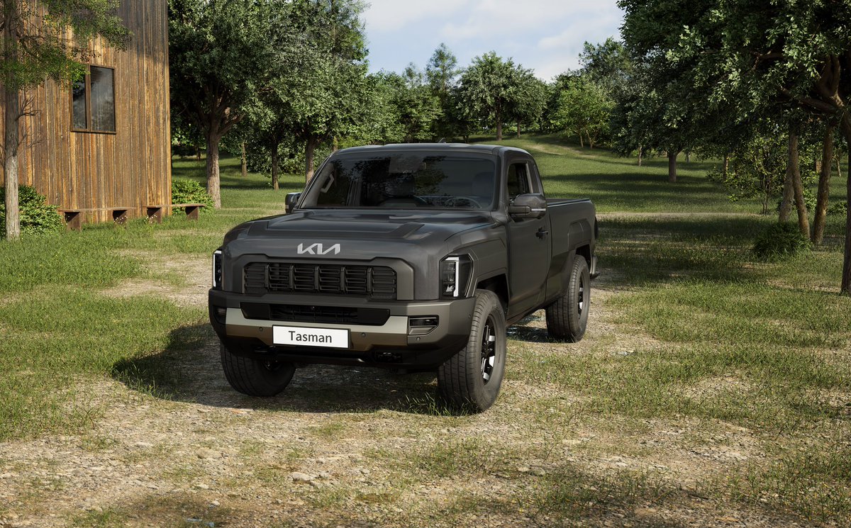 TouseLinza's tweet photo. Kia the first-ever pickup truck Tasman made its global debut before entering dealership by 2025. https://t.co/gYoQQkZKeX