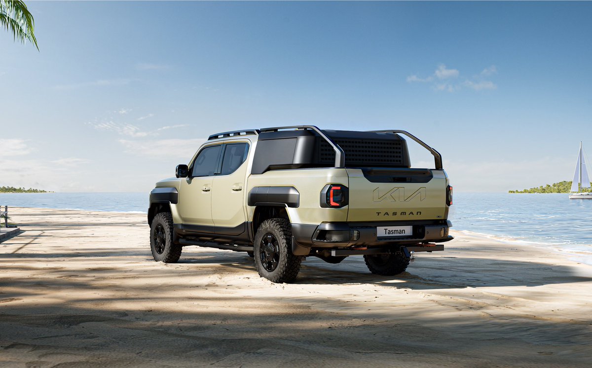TouseLinza's tweet photo. Kia the first-ever pickup truck Tasman made its global debut before entering dealership by 2025. https://t.co/gYoQQkZKeX