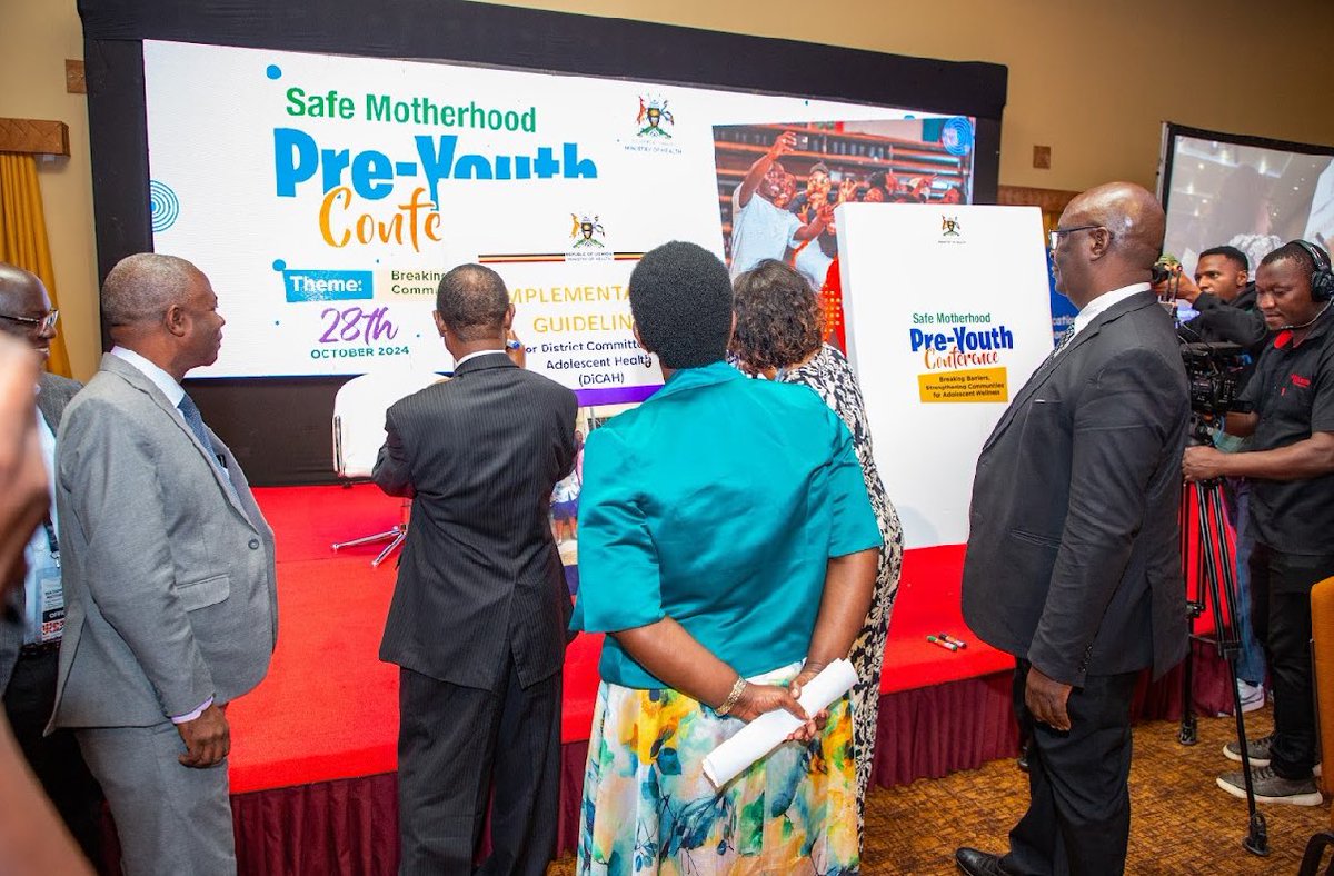 LukangaSamuel1's tweet photo. Adolescence is the phase of life between childhood &amp; adulthood, a unique stage of human development &amp; an important time for laying the foundations of good health.

#PreYouthSMConfUG24 | @MinofHealthUG https://t.co/4JUylRZ4vz