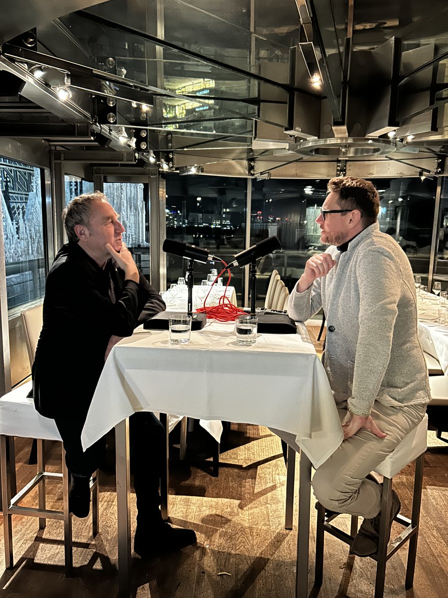 HofmannAviation's tweet photo. #talkingbusiness with Patrick Meschenmoser in my Vienna Do&amp;Co #homebase. Knowing Patrick for 20 years, it was a pleasure for me to be interviewed for his EMERGEandSEE-Podcast, where we was talking about the crises in the airline business, outlook and much more… https://t.co/LLLInN6Sz5