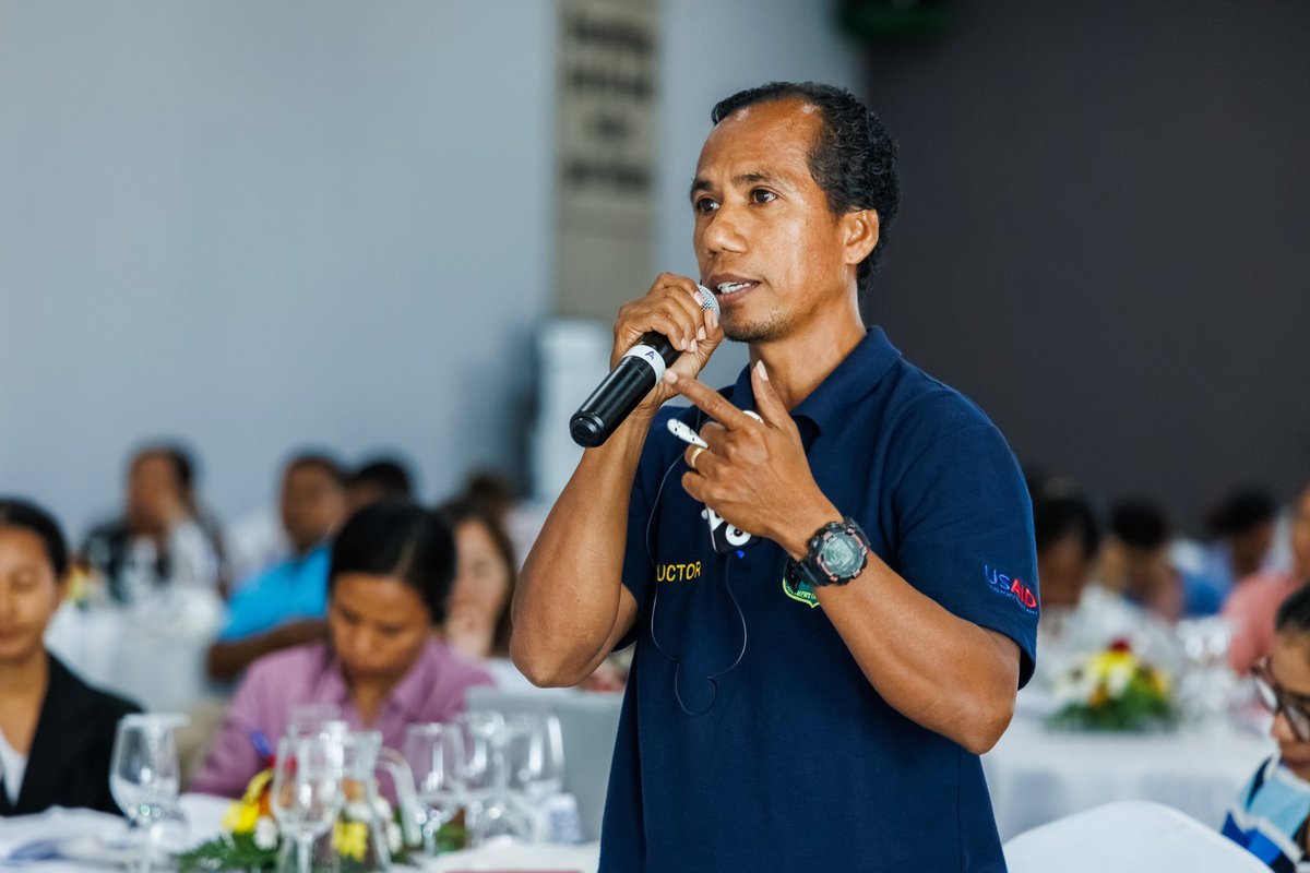 IOMtimor_leste's tweet photo. Coming together for a safer, more equal future. 

Through KOICA support, IOM together with the Secretary of State for Equality, UNFPA, UN Women, and UNDP gather to share the impactful approaches in preventing and responding to gender-based violence in 🇹🇱

#TogetherForEquality https://t.co/u9ByAlTfiK
